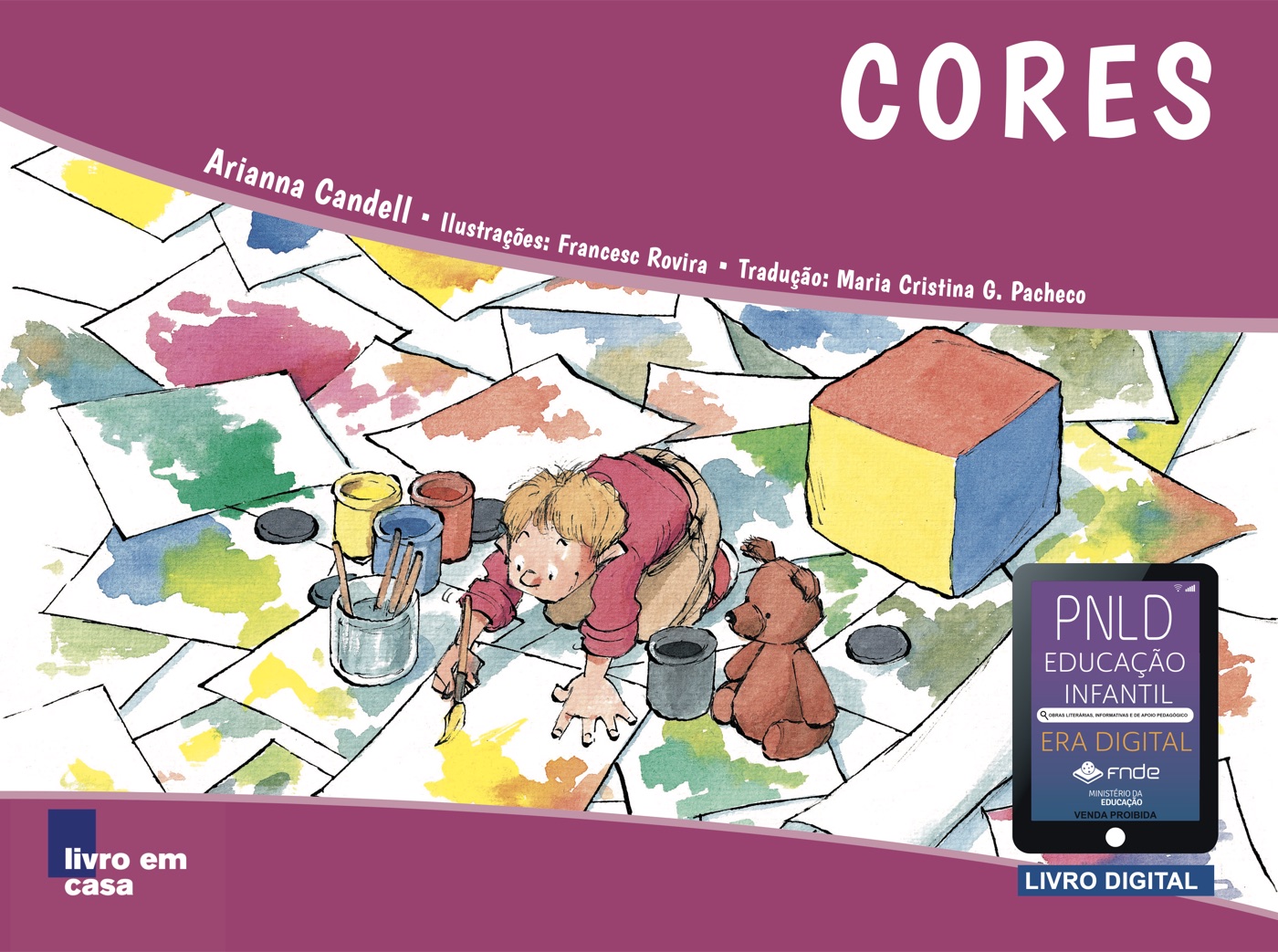 Capa do livro Cores